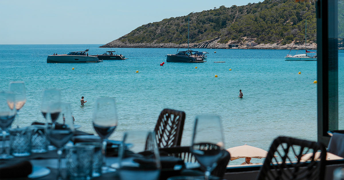 restaurante vista mar